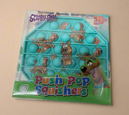 SCOOBY-DOO!  Push Pop Squishies Squishers Backpack Fidget Toy GREEN HEX