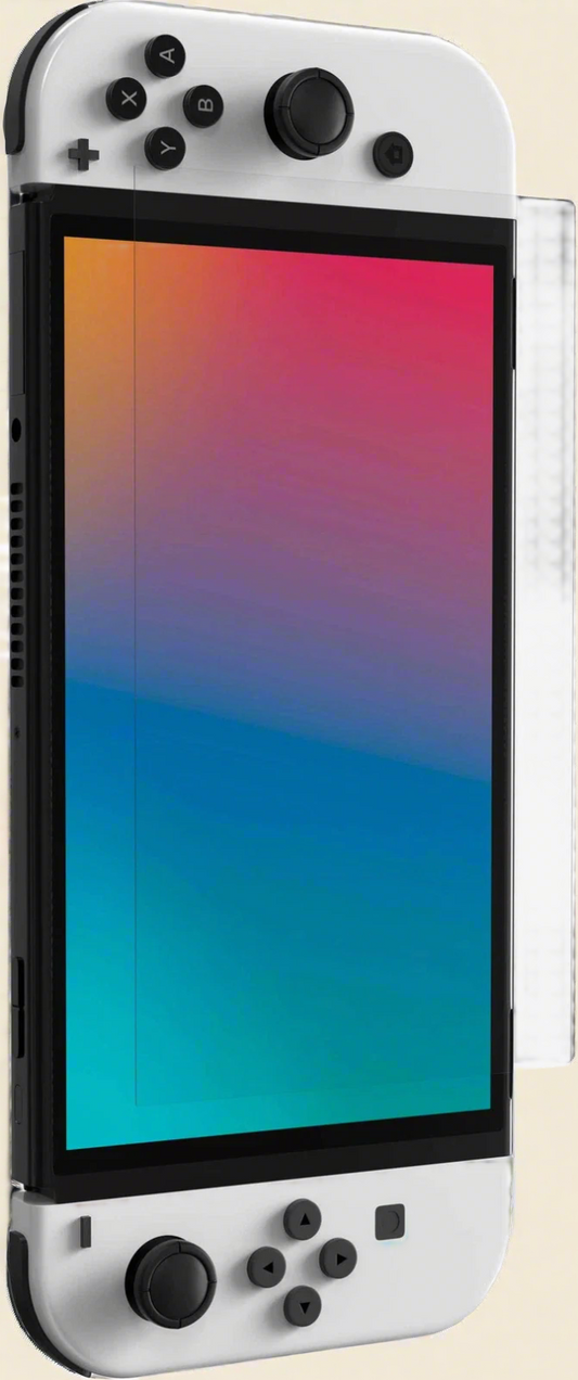 ZAGG - InvisibleShield Glass+ Defense Screen Protector for Nintendo Switch OL HD CLARITY SCREEN PROTECTION