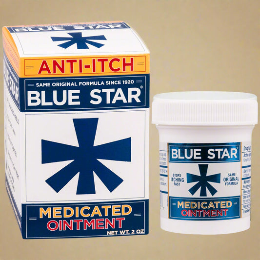 Blue Star Medicated Ointment – 2 oz