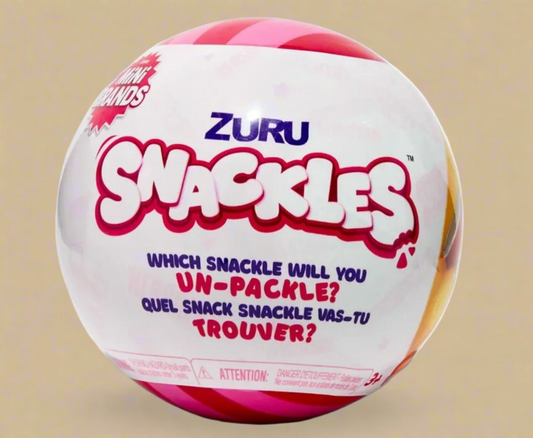 SERIES 1 WAVE 2 ZURU SNACKLES 6" MINI BRANDS SURPRISE MYSTERY PLUSH