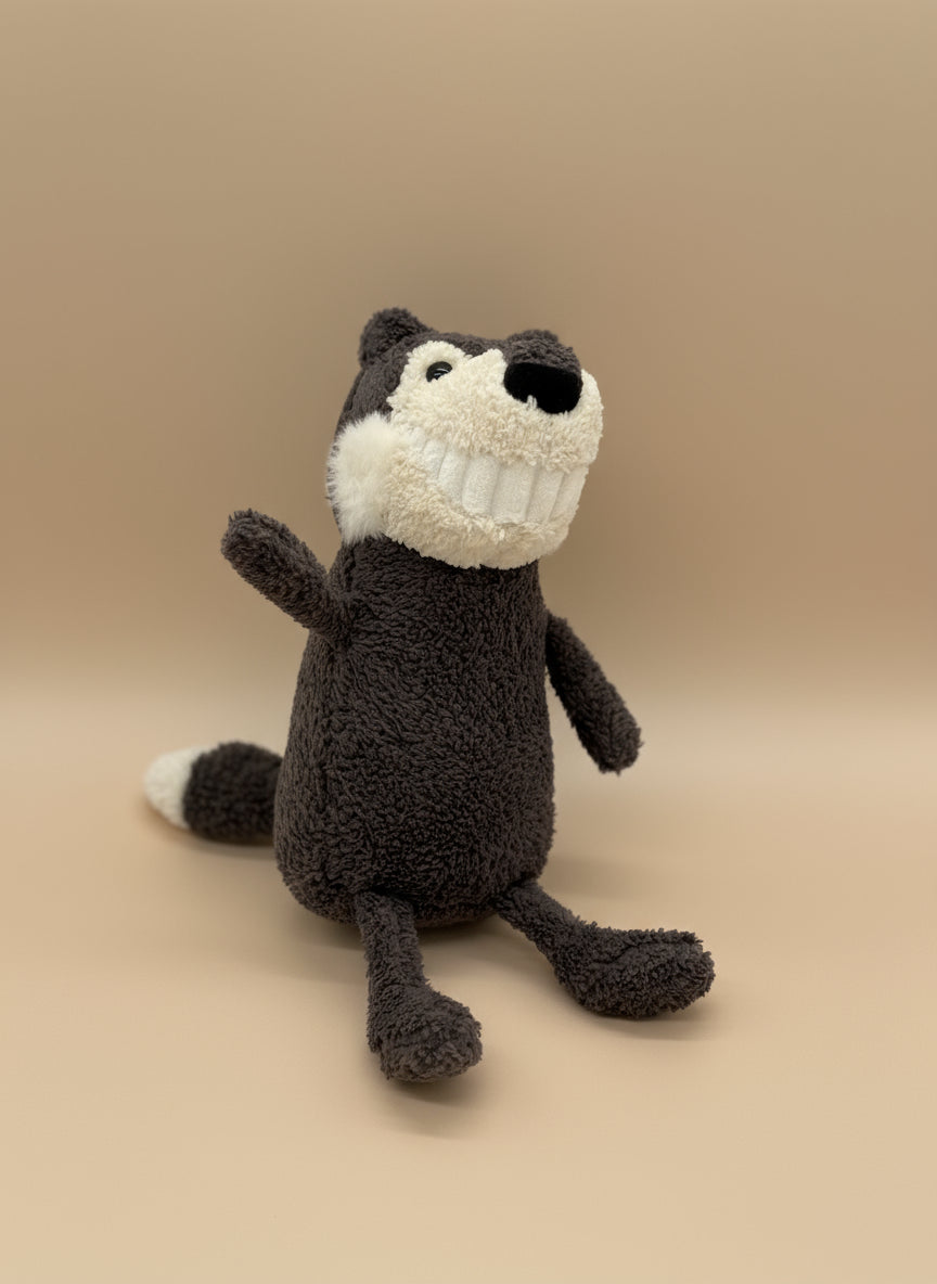 Soft Plush Brown Fox Stuffed Animal Toy – Medium Size (10" to 14")