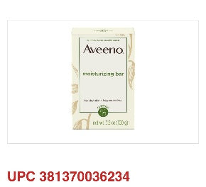 Aveeno Moisturizing Bar for Dry Skin