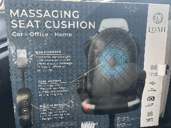 Lomi Heat & Massaging Seat Cushion