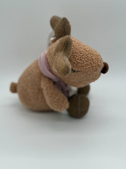 Soft Plush Cutie Reindeer Stuffed Animal Toy – Medium Size (10" to 14")