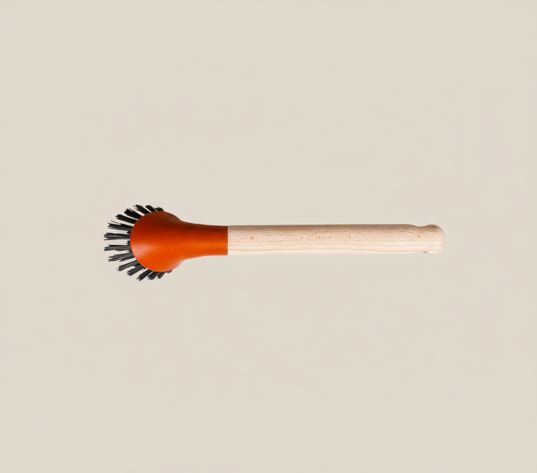 Ebnat Wooden Handle Pot Brush – Durable Hand Cleaning Brush