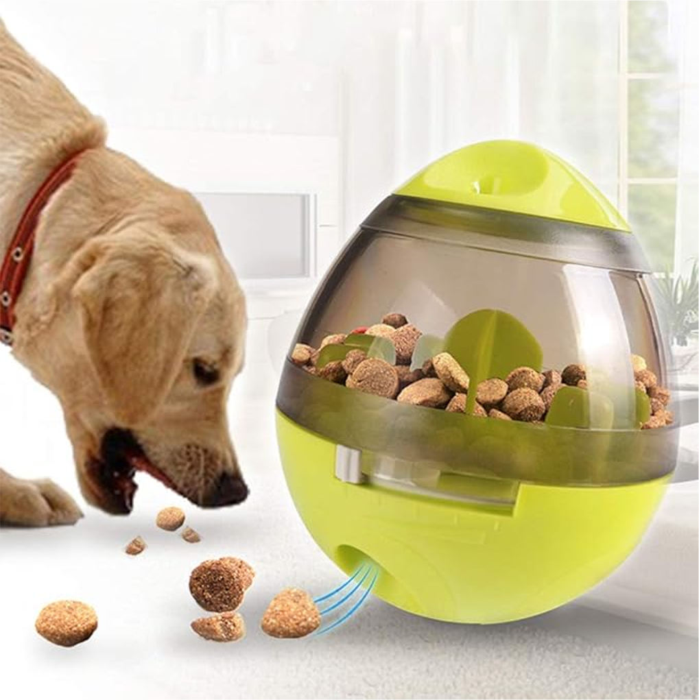 Interactive Pet Food Tumbler Toy – Slow Feeder Ball for Dogs & Cats