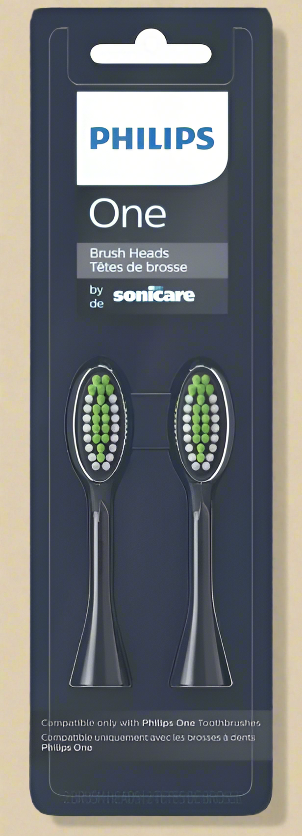 Philips One by Sonicare® Replacement Brush Heads – 2 Pack