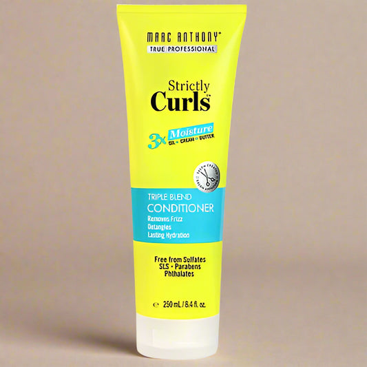 Marc Anthony Strictly Curls 3X Moisture Triple Blend Conditioner, 8.4 OZ