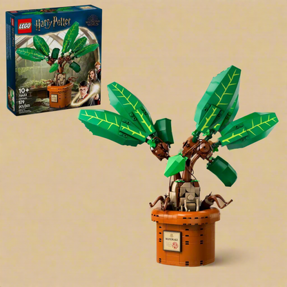 LEGO Harry Potter Mandrake Magical Plant Toy (76433)
