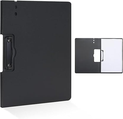 Foldable Clipboard with Cover – Black