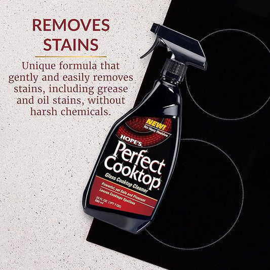 HOPES PERFECT COOKTOP GLASS COOKTOP CLEANER