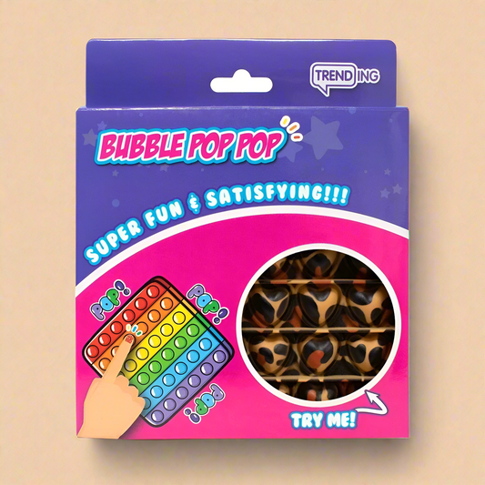 Bubble Pop Pop Push Pop Silicone Sensory Fidget Toy Colors and Design Vary 1 CT 4