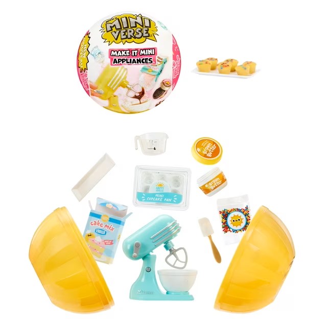 MGA's Miniverse - Make It Mini Appliances Series 2 Mini Collectibles, Kitchen Blind Pack