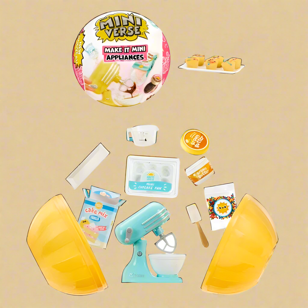 MGA's Miniverse - Make It Mini Appliances Series 2 Mini Collectibles, Kitchen Blind Pack