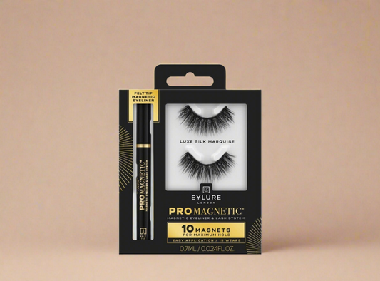 Eylure ProMagnetic Luxe Silk Marquise – 10 Magnet Eyelash Kit (No. 10)