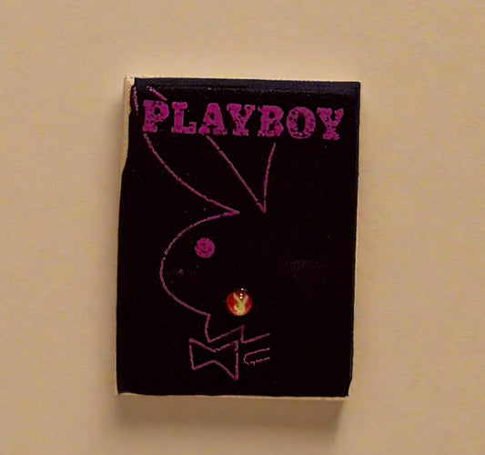 Playboy Nose Stud – Red & Yellow Stainless Steel Design
