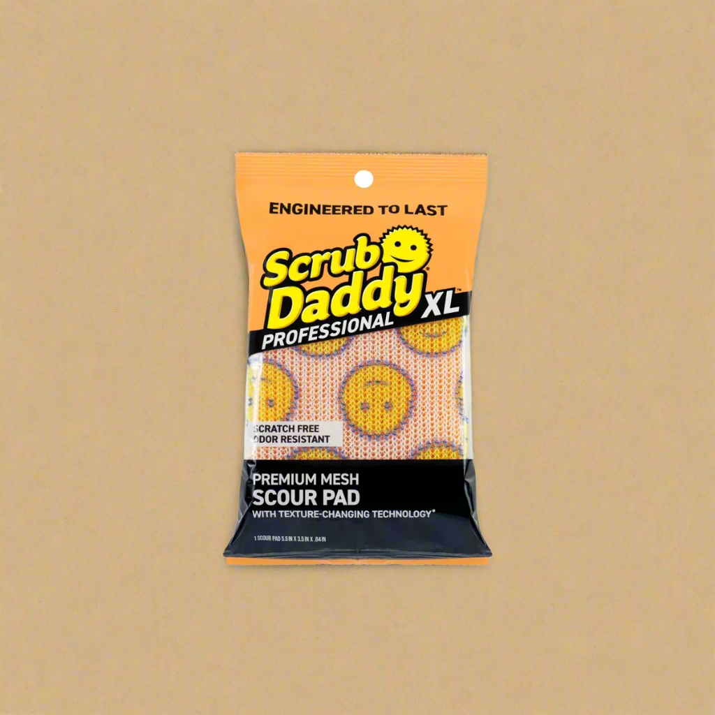 Scrub Daddy Steel Mesh Scour Pad XL – Smile Print