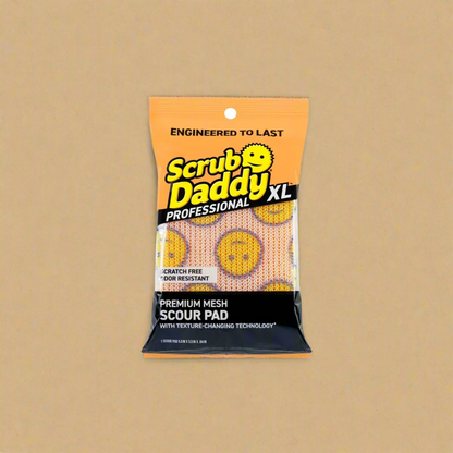 Scrub Daddy Steel Mesh Scour Pad XL – Smile Print