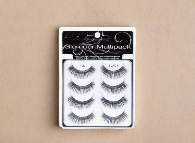 ARDELL Professional Natural 110 Eyelash Multipack – Black (6 Pairs) - COLO
