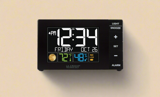 La Crosse Technology LED Alarm Clock W88723