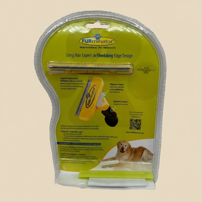 FURminator deShedding Tool for Large Dogs with Long Hair (51–90 lbs)
