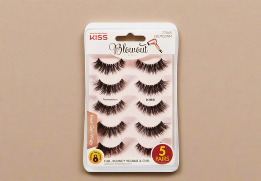 KISS So Wispy False Eyelashes Multipack – Pompadour Style