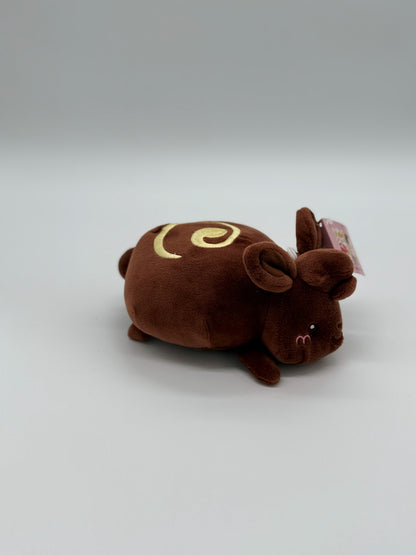 Small Brown Hamster Plush Toy – 8" to 9" Soft Stuffed Animal Gift