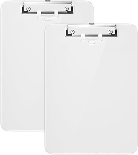 MDF Composite Clipboard – Light Off-White (2-Pack)