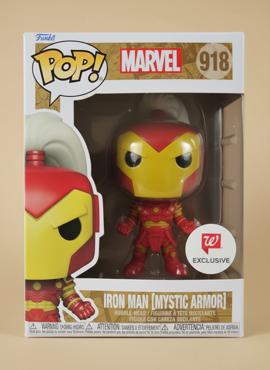 Marvel Funko Pop! Exclusive Iron Man (Mystic Armor) #918