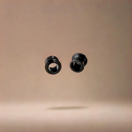 BLACK EAR PLUG 12MM