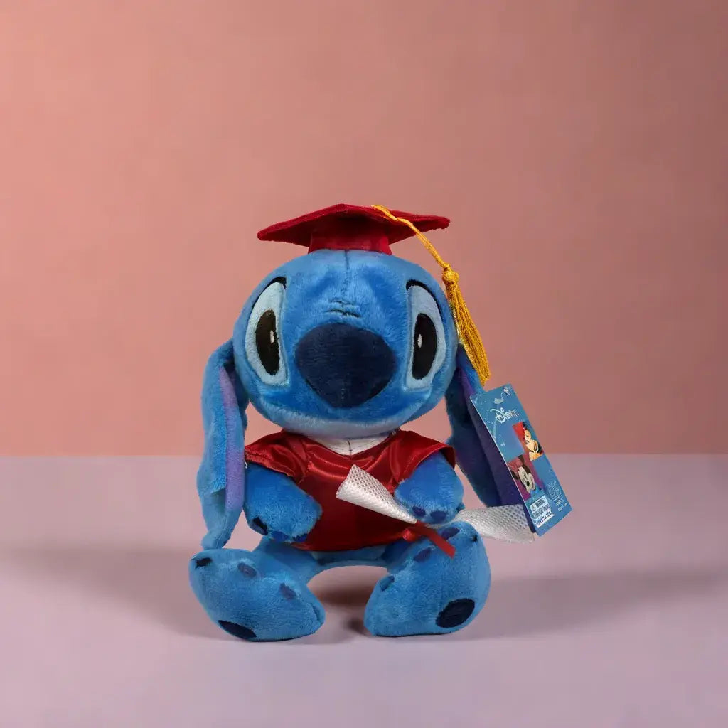Disney Stitch Graduation Plush Brand New