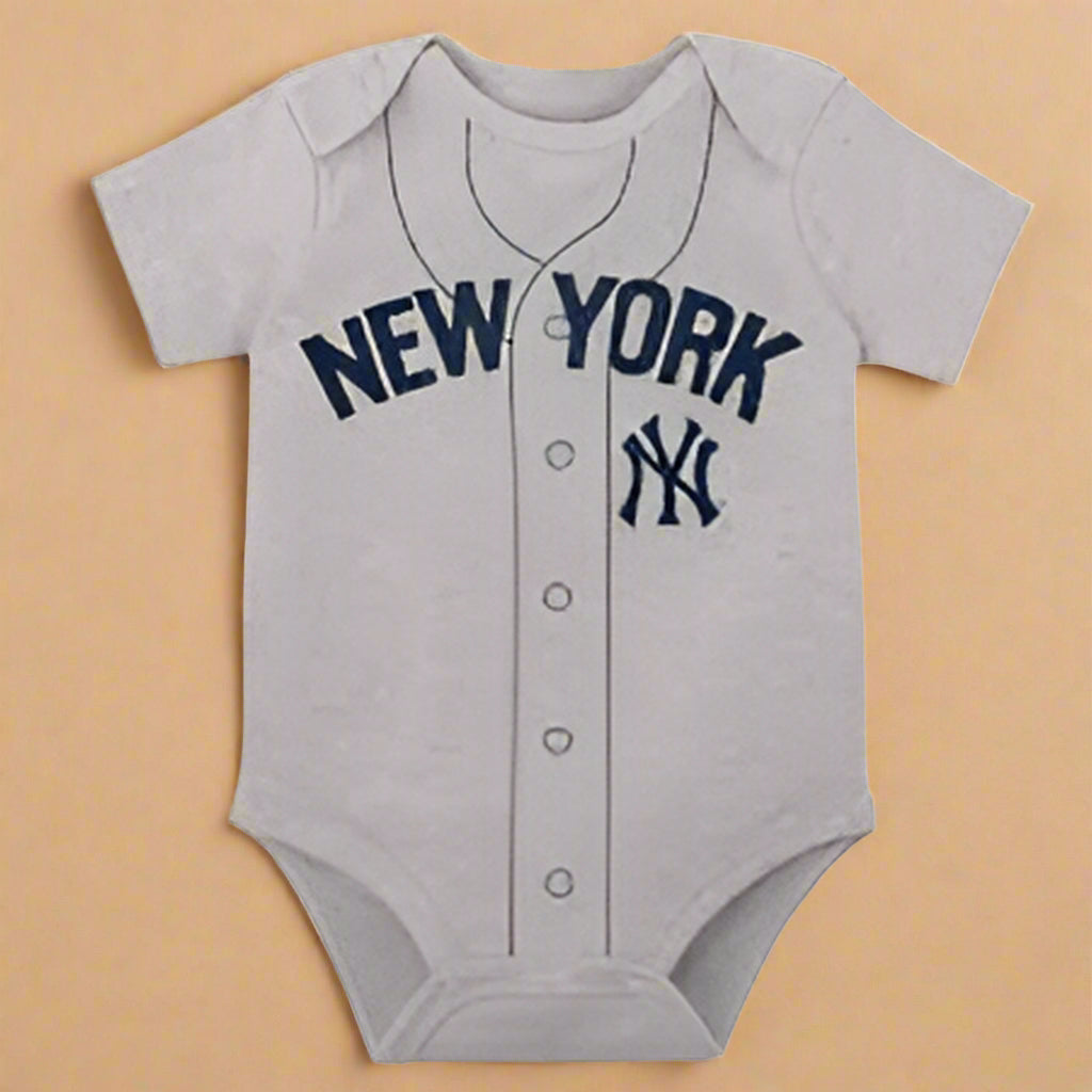 New York Yankees Infant Bodysuit – 6–9 Months, Official MLB Apparel