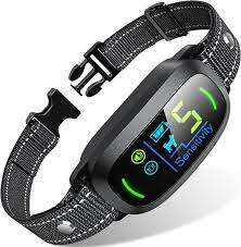 Dog Bark Collar (Black) – Rechargeable Anti-Barking Collar - COLO