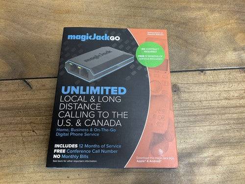 MagicJack GO VoIP Phone Adapter | Portable Home & On-The-Go Digital Phone Service
