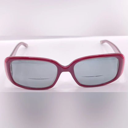 Carmen Marc Valvo Selena Purple Burgundy Oval Sunglasses Frames Only