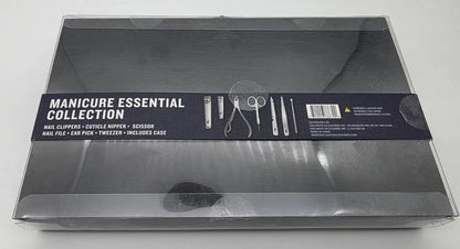 Tommy Bahama Stainless Steel Manicure Essential Collection Travel Case Included