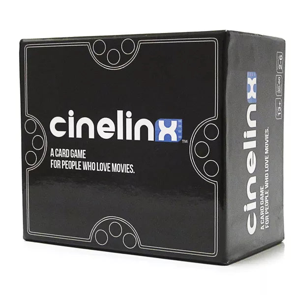 CINELINX A Card Game for People Who Love Movies Trivia Card Game SEALED
