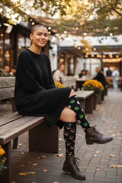 Halloween Socks FACE ONLY
