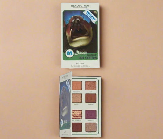 Revolution x Monsters University Don Carlton Scare Card Palette