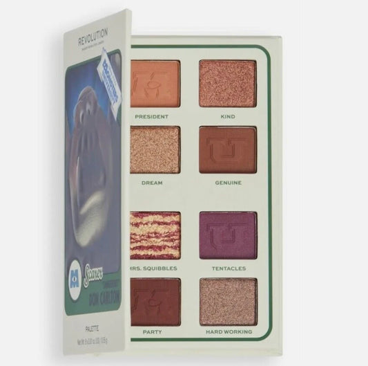 Revolution x Monsters University Don Carlton Scare Card Palette