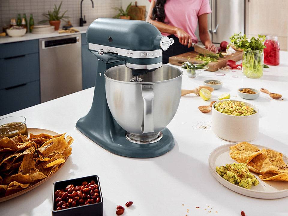Artisan® Series 5 Quart Tilt-Head Stand Mixer with Premium Touchpoints - Black Matte