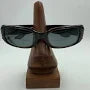 Carmen Marc Valvo Brown Oval Sunglasses Frames