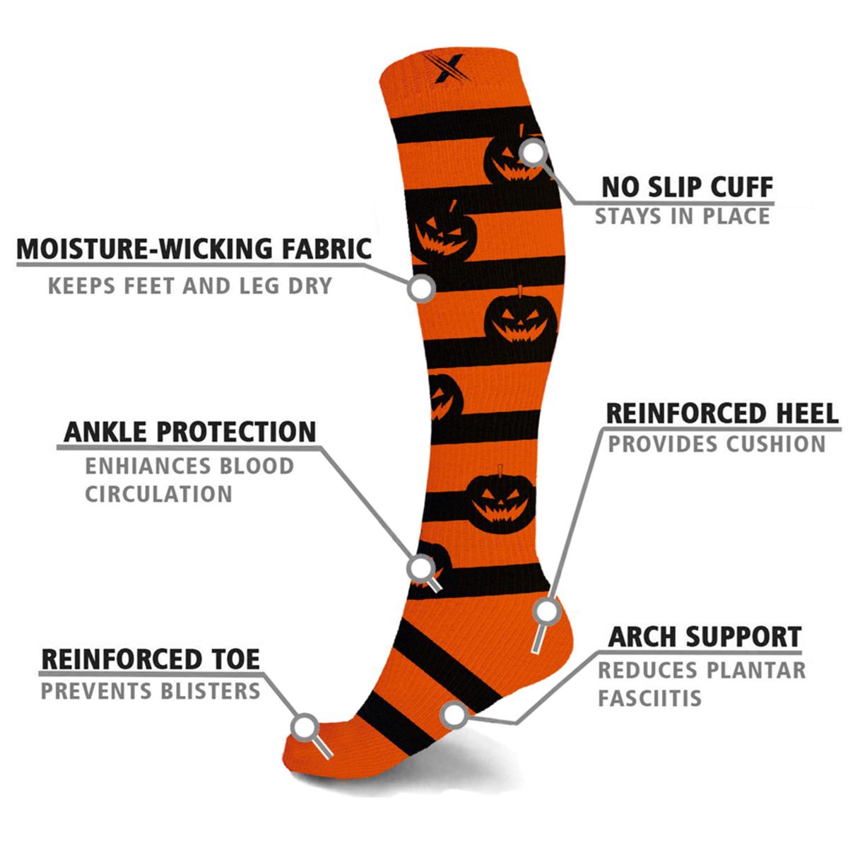 Halloween Socks CANDY CORN ONLY