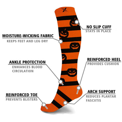 Halloween Socks CANDY CORN ONLY