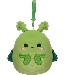 Squishmallows 3.5"" Clip-On Trenton